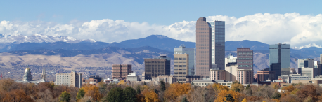 Panoramic view of Denver