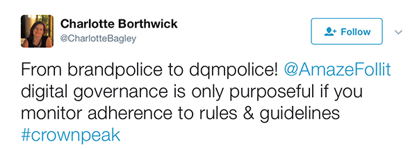 Tweet From brandpolice to dqmpolice!