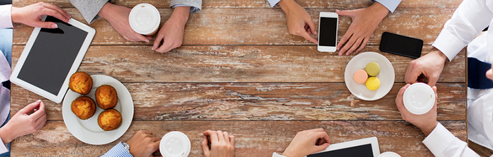 Breakfast team meeting