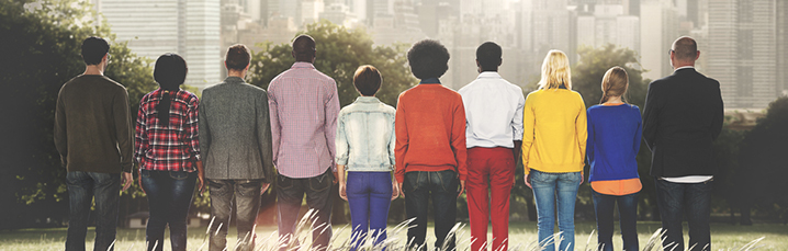 Group of people outside