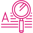 Magnifying glass icon