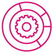 Technology chart icon