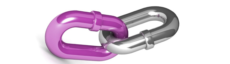 digital partnership chain link