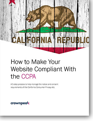make your website compliant with ccpa cover