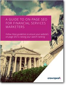 On Page SEO Guidelines For Financial Services