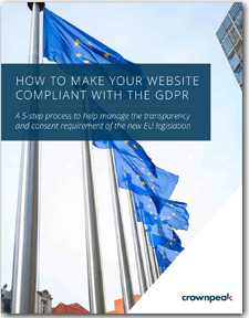 GDPR Website Compliance Cover Page