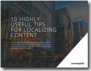 Tips for Localizing Content