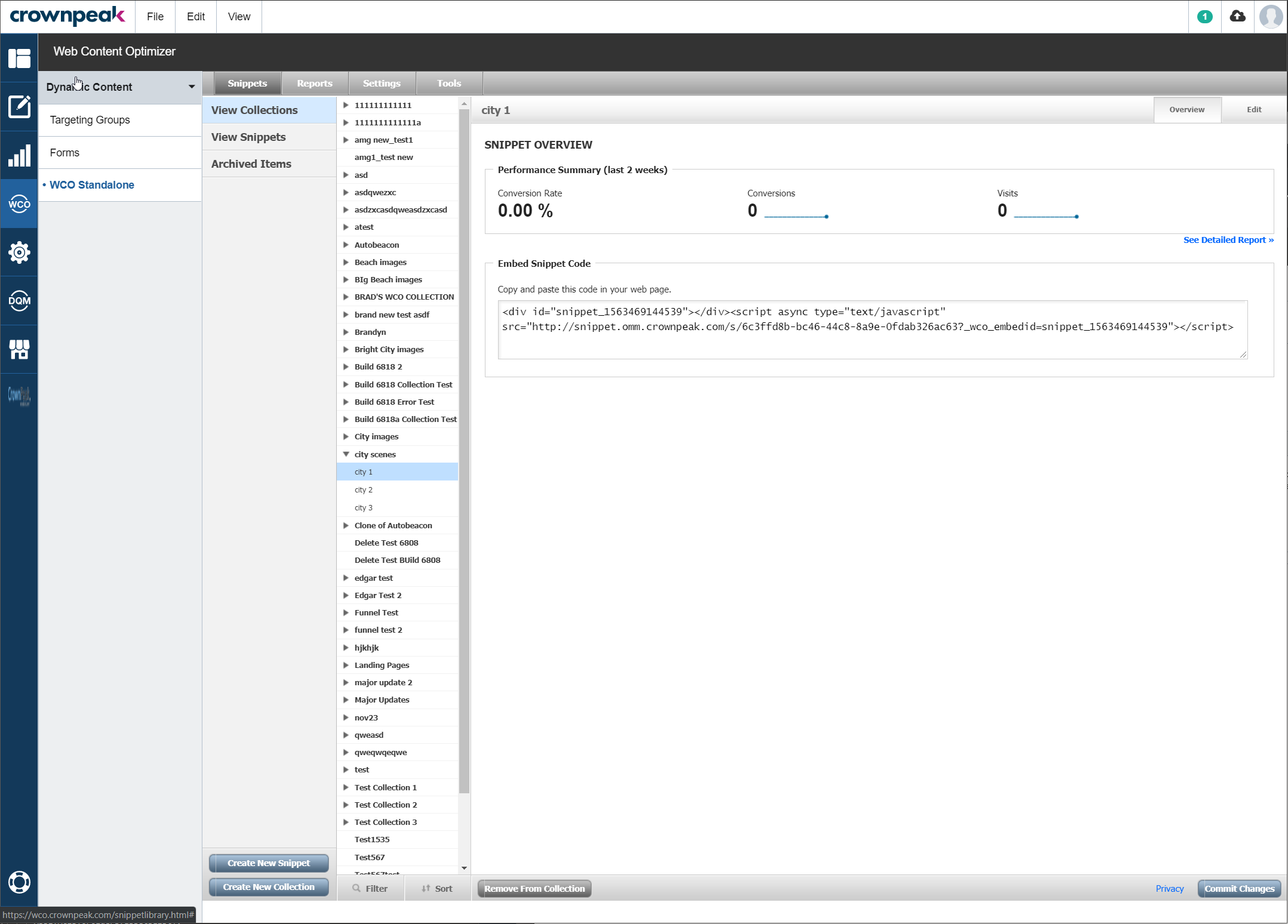 WCO screenshot