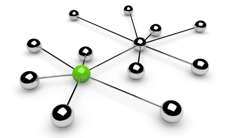 digital supply chain concept