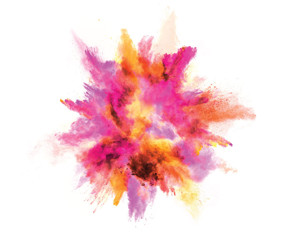 Colour burst